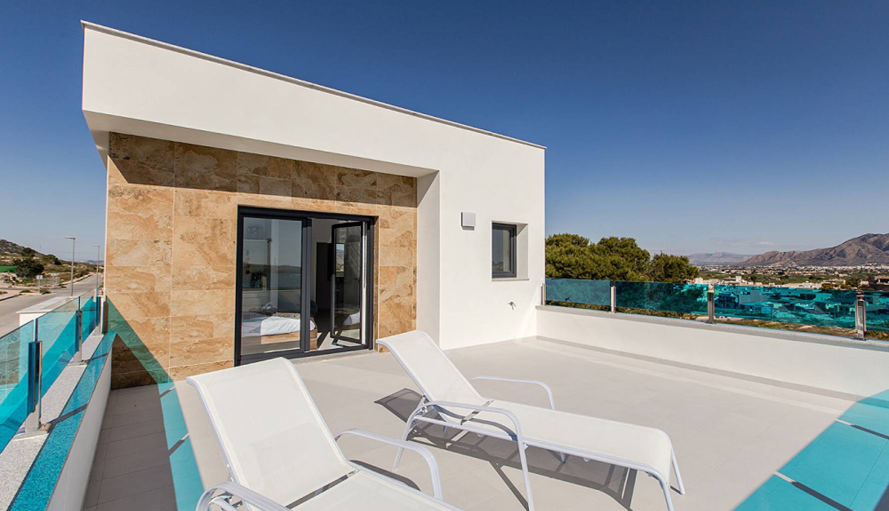 Solarium | Luxury villa with solarium for sale in Bigastro