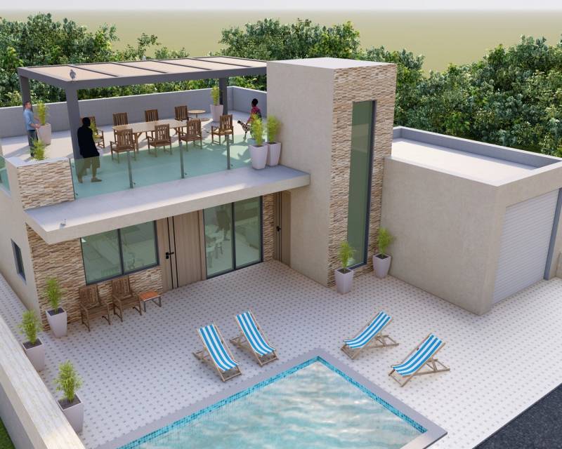 terraced - New Build - Fuente Alamo - Fuente Alamo