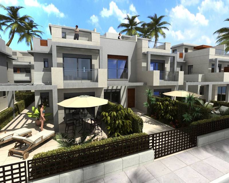 terraced - New Build - Puerto de Mazarrón - Puerto de Mazarrón