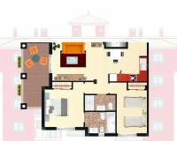 Neubauten - Apartment/Wohnung - Los Alcázares - Wohnanlage Euromarina